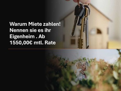 Geplante förderfähige Doppelhaushälfte mit 4 Zimmern für die Familie vor den Toren Berlins