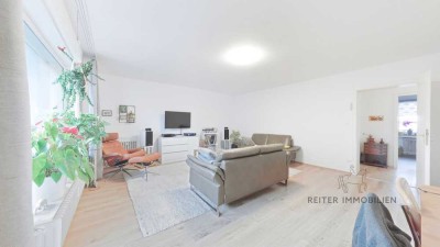 Petersberg: modernisierte 2-Zimmer-Wohnung im Top-Zustand mit Südbalkon-Provisionsfrei!