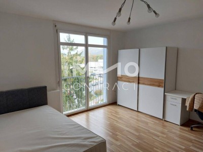 ANDRITZ - NAHE FACHMARKTZENTRUM: HELLE GEPFLEGTE FREUNDLICHE GARCONNIERE UM € 370,--+BK+HZG