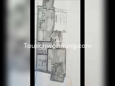 Tauschwohnung: Tausche moderne 2 Z. Wohnung mit Balkon gegen min. 3 Zimmer