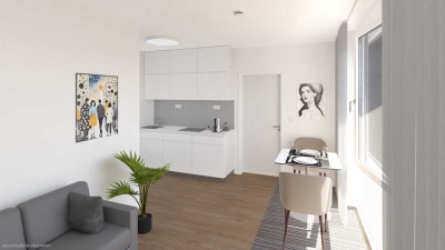 Tag der offenen Tür am 22.06.25 vom 13.00 Uhr bis 15.00 Uhr *Neubau*  kleine 2-Zi.-Whg. im 1. OG