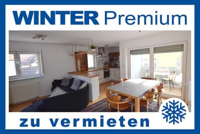 Möblierte 2-Zimmerwohnung mit Loggia mitten im Zentrum