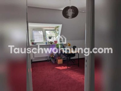 Tauschwohnung: Gemütliche Dachgeschosswohnung in ruhiger Lage