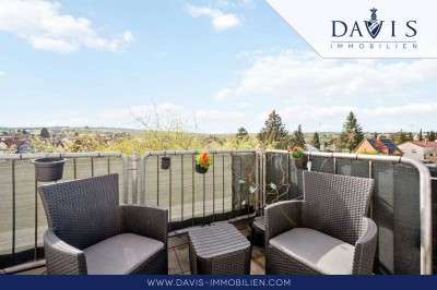 2,5 ZKB Maisonette - Angenehm Wohnen mit Terrasse + Balkon + Tiefgarage in Bockenheim