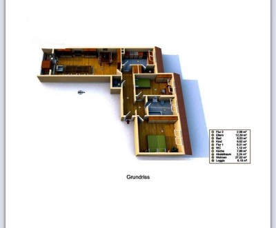 3-Zimmer-Dachgeschosswohnung mit EBK in Glinde
