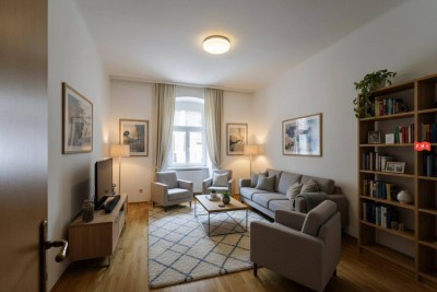 Schöne Altbau Erdgeschoss Wohnung mit Garten im Zentrum von Linz