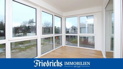 Stilvolle 3-Zimmer-Neubau-Wohnung im OG mit Wintergarten in zentraler Lage von Varel nahe Dangast