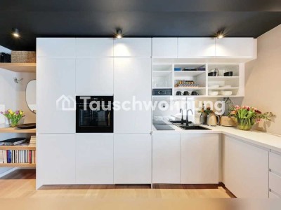 Tauschwohnung: Wunderschöne 1-Zi. Wohnung mit EBK und Balkon gg. 2+ Zimmer