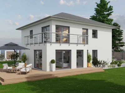 "Zwei Generationen, ein Zuhause - Das moderne Zweifamilienhaus-Konzept."