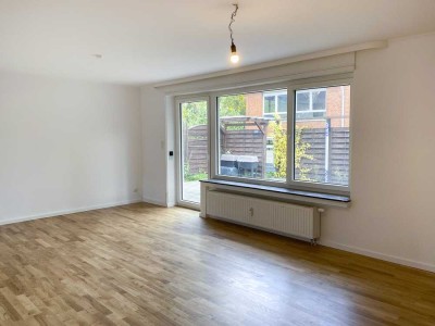 Helle 4-Zim.-DHH; Stellplatz, Balkon, Garten, Renoviert