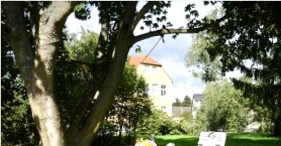 2-Zimmer-Wohnung auf Parkgrundstück, Schloss- und Seeblick, erstes OG ,in Dessau-Roßlau Großkühnau