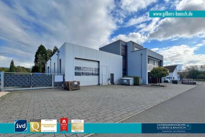 Handwerkerhof Schweich-Issel: Modernes Einfamilienhaus mit angeschlossener Lager-/Produktionshalle
