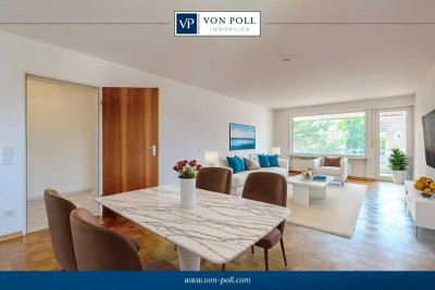 Im Klosterviertel - stilvolle 2,5-Zimmer-Wohnung mit großzügigem Schnitt