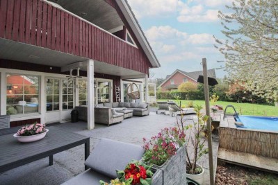 Sofort wohlfühlen: 6-Zi.-Schwedenhaus mit Garten,  ELW und SPA-Bereich  in Hohwacht (Ostsee)