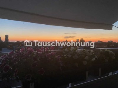 Tauschwohnung: Perle in Pempelfort mit unschlagbarer Aussicht