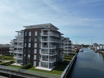 Wohnen am Yachthafen - Luxuriöse 4-Zimmer-Ferienwohnung mit eigenem Gartenanteil!