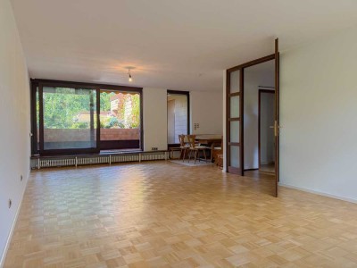 ** Helle 4-Zimmer-Wohnung * mit Einbauküche und 2 Terrassen mit Blick ins Grüne ** in Solln **