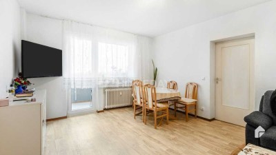 Zeitlose 3-Zimmer-Wohnung mit Balkon in guter Lage von Hanau – Ideal für Singles und Paare