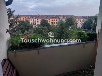 Tauschwohnung: Schöne 3-Wohnung mit Balkon gegen 4-Raum-Wohnung