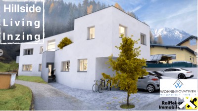 BAUSTART ERFOGT!! Inzing: letzte verfügbare Einheit: Hillside Living Top 3 Dachgeschosswohnung