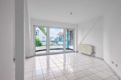Gemütliche Dachgeschosswohnung mit Balkon – direkt am Bahnhof in Gelnhausen-Hailer