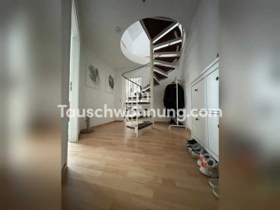 Tauschwohnung: Helle Maisonettewohnung in zentraler Lage (Nippes 80qm²)