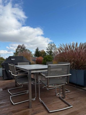 3,5-Zimmer Wohnung in sehr guter Lage mit hochwertiger Ausstattung und Dachterrasse