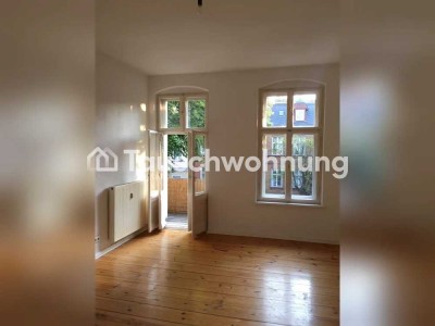Tauschwohnung: 2 Zimmer Altbauwohnung mit Westbalkon in traumhafter Straße