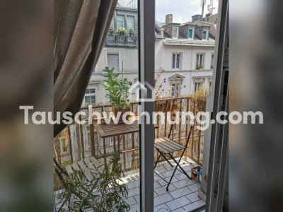 Tauschwohnung: Schöne 2-Zimmer-Altbauwohnung mit Balkon Frankfurt