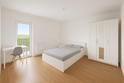 Frisch sanierte 3er-WG mit 27 qm Balkon – möbliert – ab 01.07. bezugsfrei – Nähe Uni Konstanz