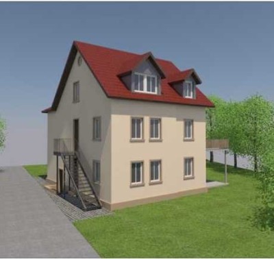 Komplett sanierte Dachgeschosswohnung mit Garten und Terrasse in Waldbronn