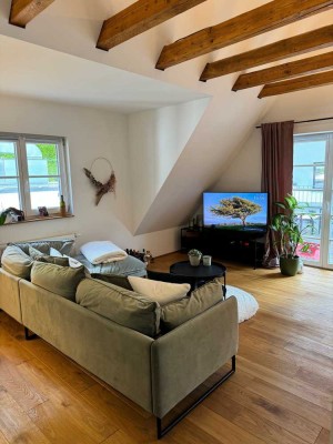 Exklusive 2,5-Zimmer-Dachgeschosswohnung mit Terrasse in Bensheim