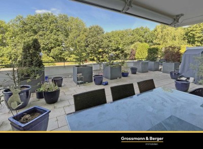 Mit Blick ins Grüne von Ihrer Dachterrasse