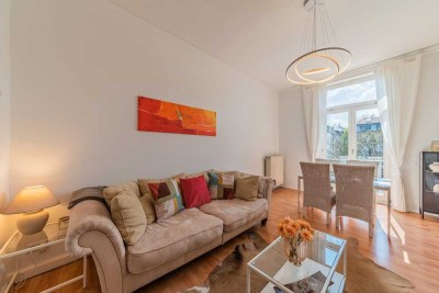 Nordend: Schöne Altbau-Wohnung mit Balkon