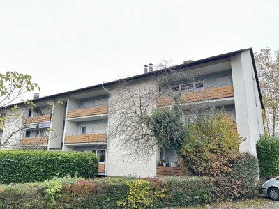 Ideal für Kapitalanleger! Praktische 2-Zimmer ETW in ruhiger, zentrumsnaher Lage in Bad Krozingen!