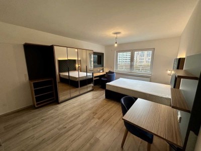 Vollmöbelliertes 1-Zimmer Business Apartment W4