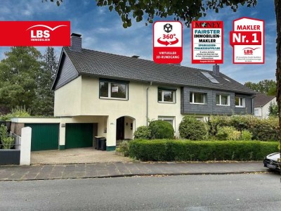Top-Lage - Doppelhaushälfte mit Erweiterungsanbau, Doppelgarage und Garten