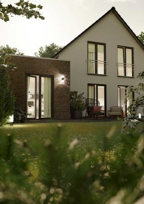 Modernes Wohnen auf großem Grundstück