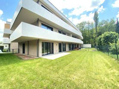 Bezugsfertige 4 Zimmer Wohnung mit Terrasse, Eigengarten und Luft-Wärme-Pumpe - zu kaufen in 2391 Kaltenleutgeben
