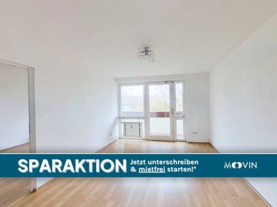 ERSTE MIETE GESCHENKT*: Renovierte 2-Zimmer-Wohnung in Nürnberg-Langwasser mit Balkon und Badewanne