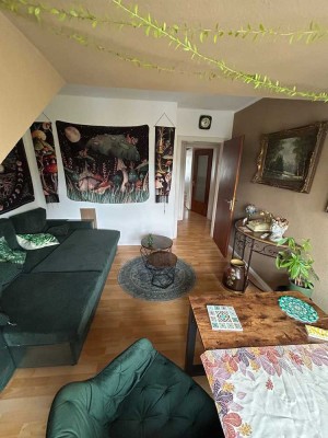 Helle 3-Zimmer-Wohnung (65 m²) zur Untermiete – zentral gelegen