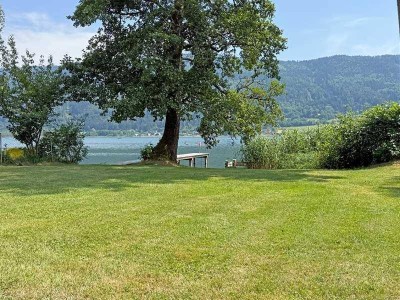 Sonnige Gartenwohnung mit privatem Seezugang