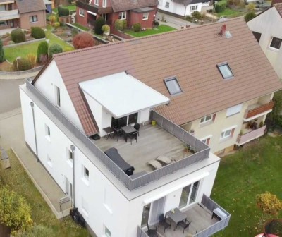 Großzügige 4-Zimmer-Penthouse-Wohnung mit großer Dachterrasse in Wolfsburg