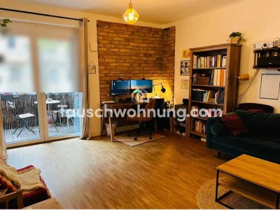 Tauschwohnung: 3Zi Neubau m.gr. Balkon und 1. OG Privat Garten geg.4-5Zi