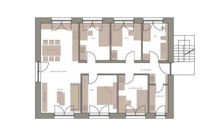 Neubau mit EBK: Geschmackvolle 5-Zimmer-Wohnung mit gehobener Innenausstattung im Deggenhausertal