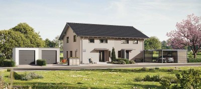 JETZT RESERVIEREN!! Moderne DHH inkl. Grundstück ca. 400 m² -  QNG-Förderfähig
