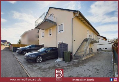 Helle 4-Zimmer-Wohnung mit Garten –  modernes Wohnamiente auf zwei Etagen