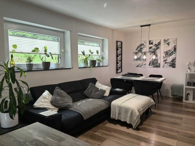 Naturnah wohnen – moderne 2,5-Zimmer-Souterrainwohnung in Kurtscheid