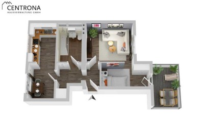 Frisch renovierte 56 m² Wohnung in Hattingen Welper zu vermieten!