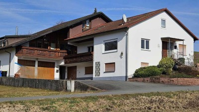 Geräumiges, preiswertes 6-Zimmer-Einfamilienhaus (hintere Haushälfte) mit geh. Innenausstattung